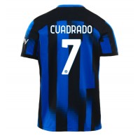 Inter Milan Juan Cuadrado #7 Hjemmebanetrøje 2023-24 Kortærmet